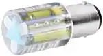 Светодиодные лампы - Светодиоды с цоколем LED YELLOW,24V AC/DC,BA15D BASE