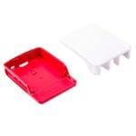 Кожухи, коробки и корпуса Raspberry Pi 4B Case, Red/White