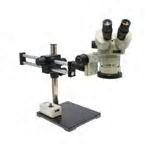 Слуховые и зрительные аппараты SPZ-50 Binocular Microscope [6.75x-50x] Dbl Arm Boom &amp; Integrated LED Light