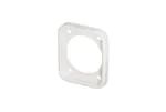 Neutrik Gasket - EPDM for use with D size chassis connectors - IP65 and UV resistant - white