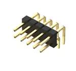 Global Connector Technology (GCT) 4w, 2mm Pitch Pin Hdr, DIL, TH, Horiz, GF, Tube