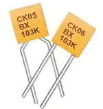 Многослойные керамические конденсаторы - покрытие с содержанием свинца 50V 0.033 uF BX 10% 5.08 mm CK05