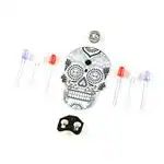 Принадлежности SparkFun Day of the Geek - Soldering Badge Kit (White with Black Silk Screen)