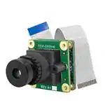 Камеры и модули камер OMNIVISION OV5640 5MP ROLLING SHUTTER WITH ISP CAMERA MODULE + 67 DEGREE M12 LENS + RPI 15 PIN CONVERTER AND FLEX PCB