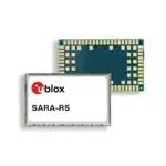 u-blox Secure Cloud LTE-M and NB-IoT module UBX-R5 Cat M1/NB2, Security LGA, 16x26 mm, with SIM Card