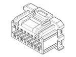 Molex Micro-Lock Plus TPA Type Recep Housing, 1.25mm Pitch, Dual Row, Positive Lock, 8 Circuits, Red