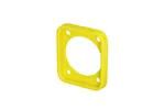 Neutrik Gasket - EPDM for use with D size chassis connectors - IP65 and UV resistant - yellow