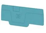 Комплектующие для клеммных колодок ALEP 2C 2.5 End plate (terminals), 55 mm x 2.1 mm, dark beige