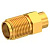 Radiall SMA / STRAIGHT JACK FEMALE SOLDER TYPE FOR .141&#39;&#39;/50 SR GOLD CAPTIVE CONTACT FOR ONE STEP ASSEMBLY